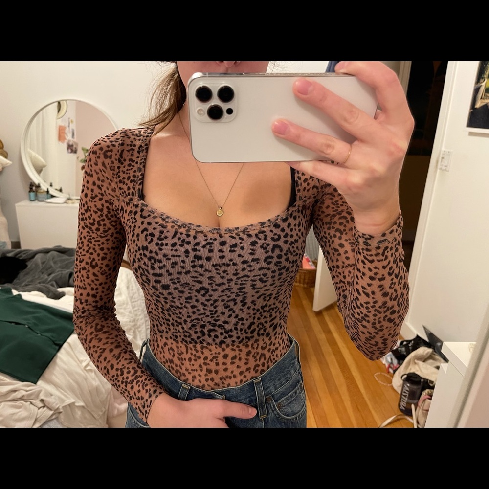 Princess Polly leopard print bodysuit